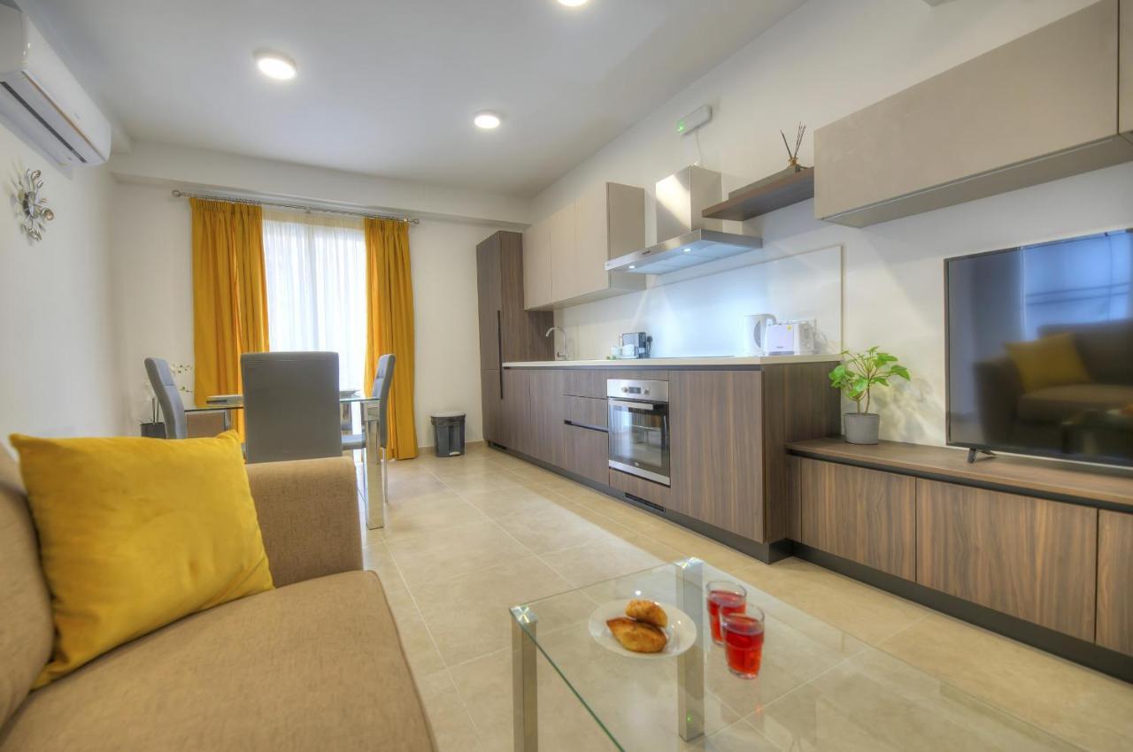 Brand New And Tastefully Furnished 2 Bedroom Apartment Ddif1-2 Gzira Exteriör bild